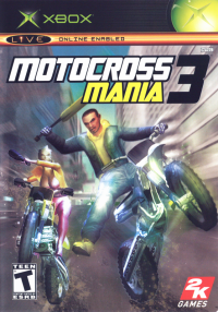 Motocross Mania 3 PAL Xbox PAL box art